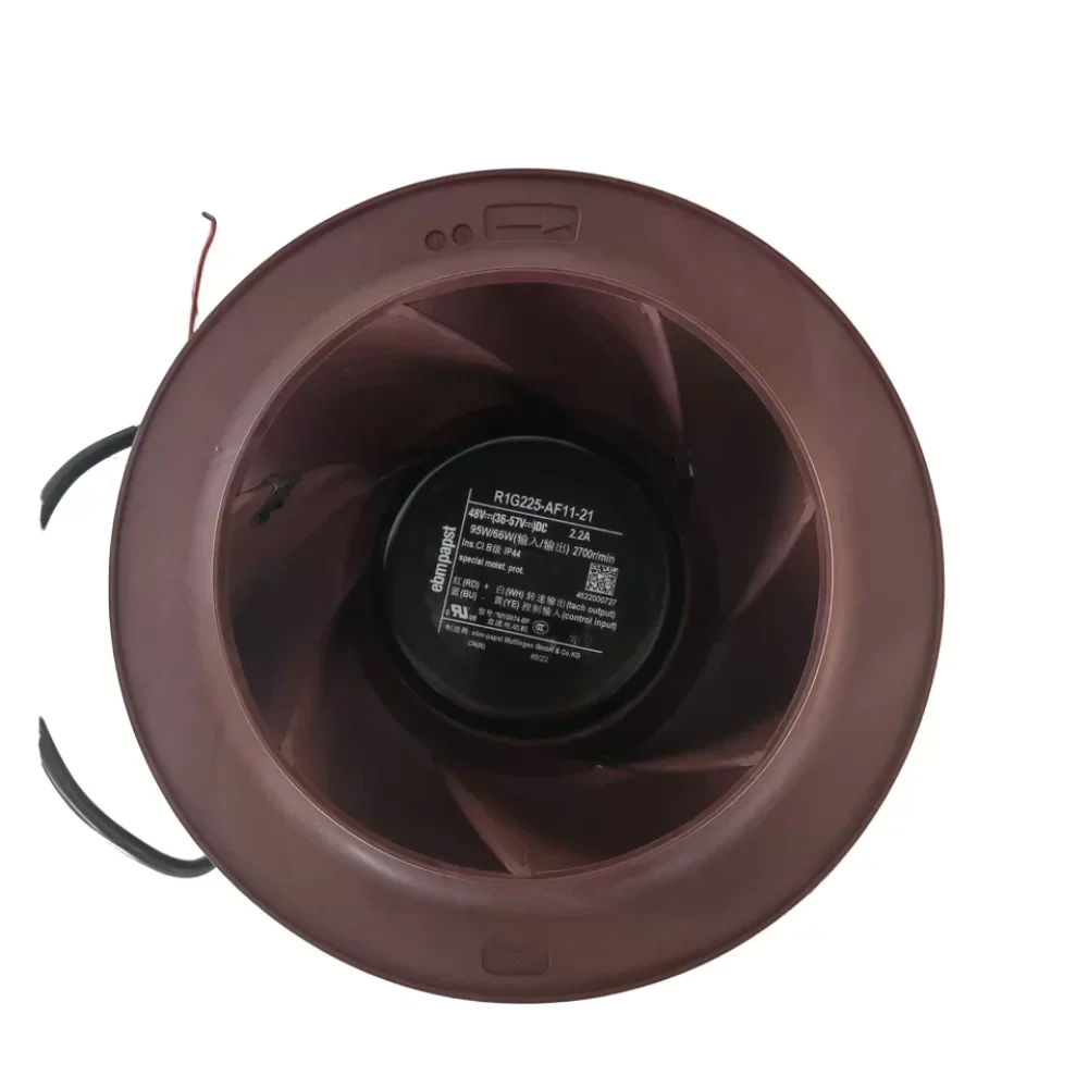 ebmpapst R1G225-AF11-21 Centrifugal Fan 48V 2700rpm with Plastic Blades