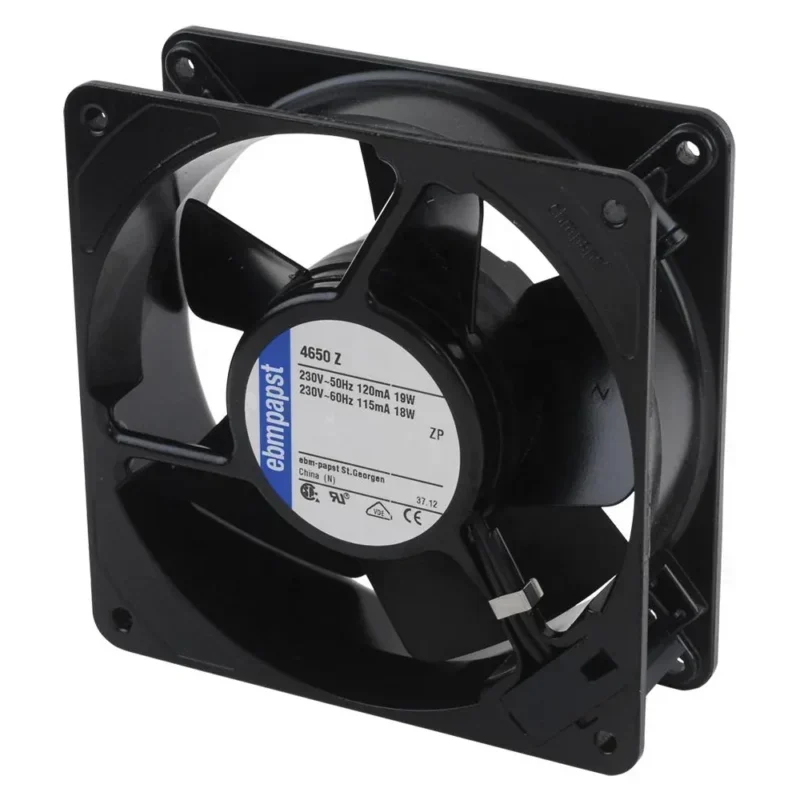 ebmpapst 4650Z 120x120x38mm 12038 5.3A 2650RPM 19W 12cm Chassis Axial Fan 4650Z-876