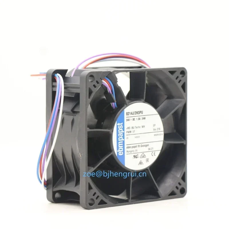 ebmpapst 8214J 8214J/2H3PU 24V 25W 8214J/2H4 DC 12000RPM 112CFM Power Module Axial Fan 8214JH3 8214J-2H3PU 8214J-2H4 ebmpapst 8214J 8214J/2H3PU 24V 25W 8214J/2H4 DC 12000RPM 112CFM Power Module Axial Fan 8214JH3 8214J-2H3PU 8214J-2H4