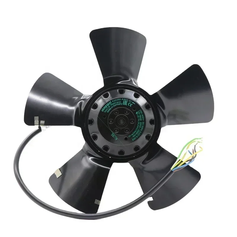 ebmpapst A2D250-AA26-80 400V AC 140W 0.25A Siemens Radial Axial Fan for Servo Spindle Motor 1PH7163-2HF00-0BB3