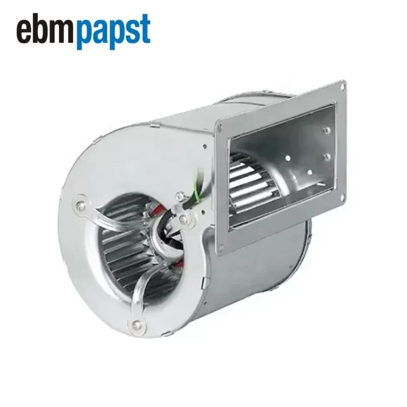 ebmpapst D4E240-BA01-01 230V AC 1300RPM 1020W 4.45A 240mm IP10 Full Metal Turbine Blower Centrifugal Fan