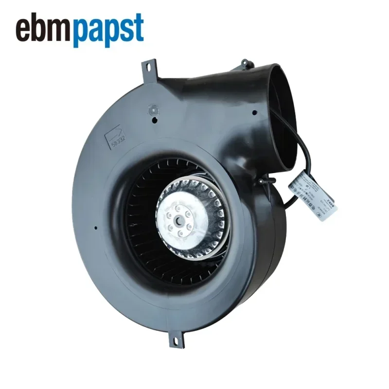 ebmpapst G2E140-NS38-01 230V AC 0.46A/0.51A 105W/115W 1800RPM/1850RPM Ambulance Press Blower Centrifugal Fan