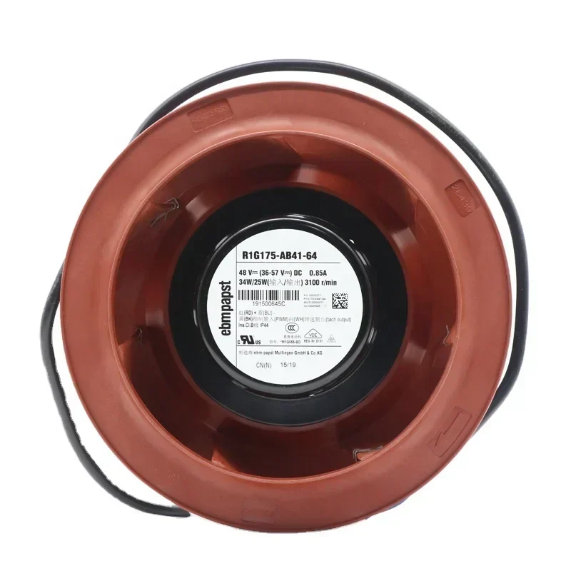 ebmpapst R1G175-AB41-64 48V DC 34W 3100RPM huawei Air Blower Telecommunication Air Purifier Centrifugal Fan