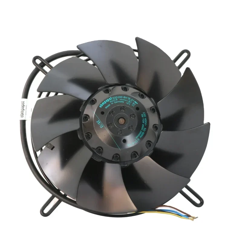 Ebmpapst S2D200-BH18-01 M2D068-BC 200mm 0.17A 68W 400V AC 2600RPM Electric Control Axial Fan