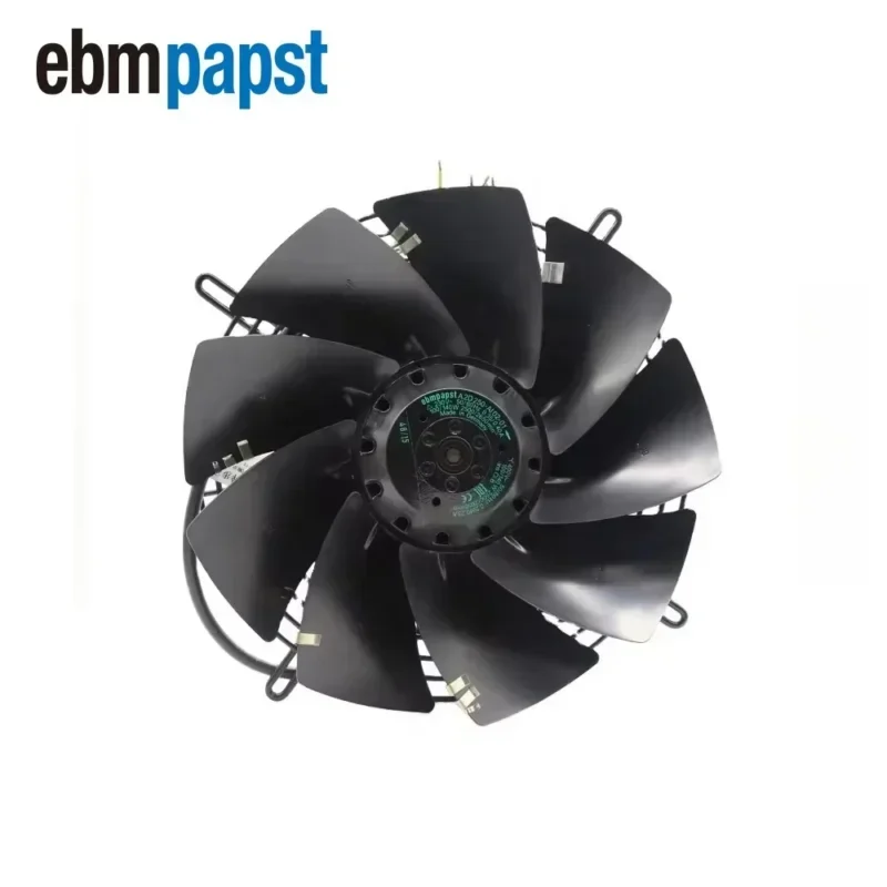 ebmpapst S2D250-BI02-01 400V AC 100/140W 0.2/0.23A S2D250-BI14-10 IP44 Outer Rotor Rail Traffic Axial Fan