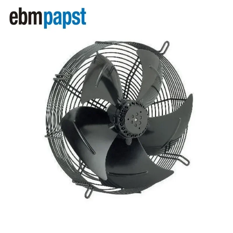 ebmpapst S4D450-AU01-02 400V AC 450mm 340W 1250RPM 0.61A 3610m3/h IP54 Cold Storage Axial Fan