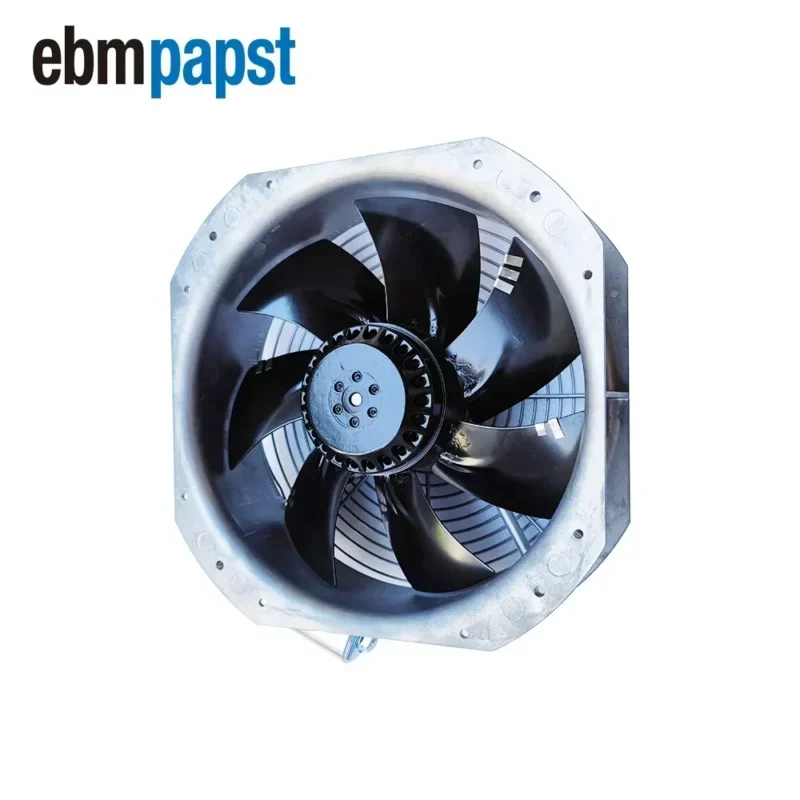 ebmpapst W2E250-HJ40-07 250mm 115V AC 1.45A 165W 2800RPM Full Metal Rittal Wind Power Axial Fan
