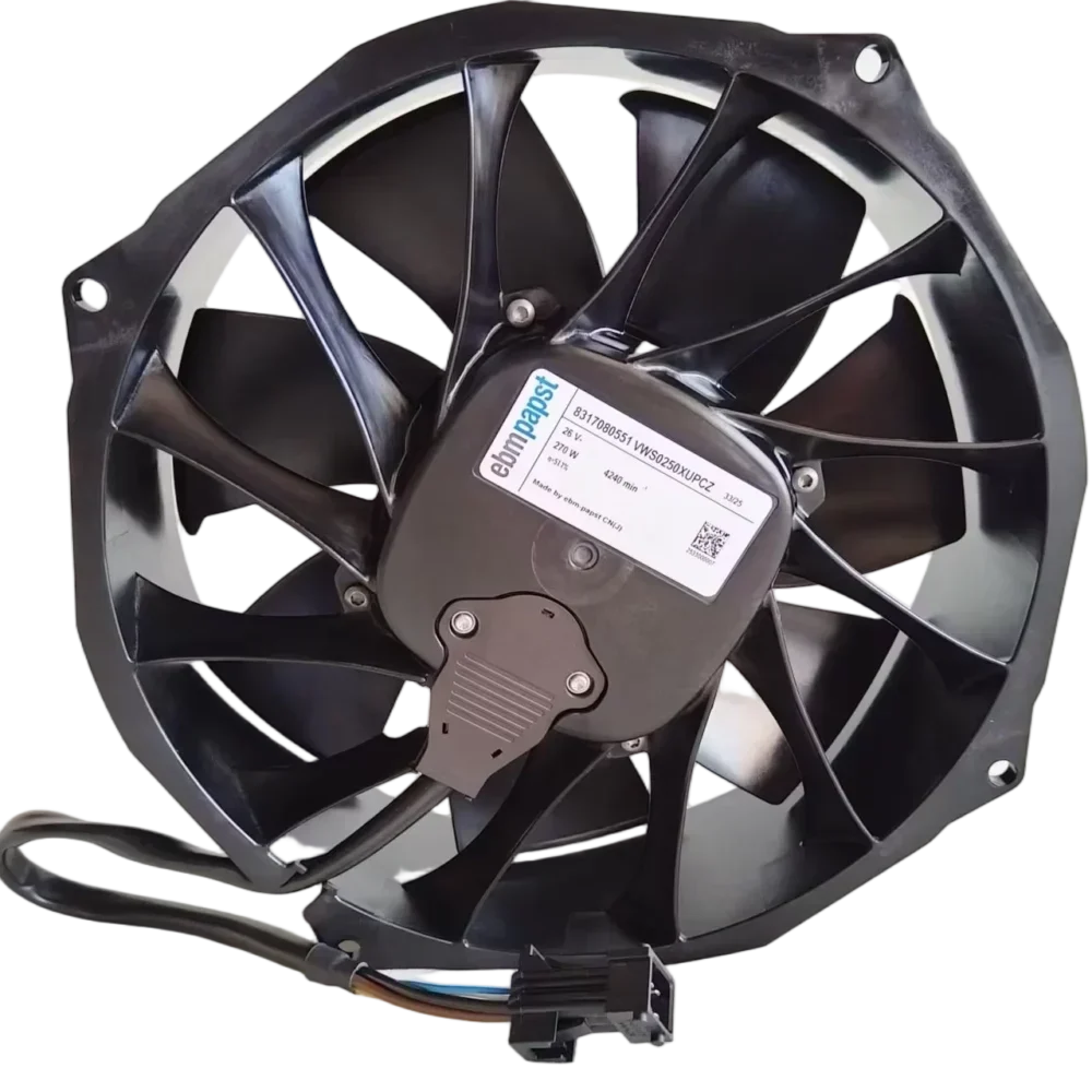 ebmpapst W3G250-8317080551 VWS0250xUPCZ 26V 370W 4240RPM Electric Axial Fan with OEM & ODM Support