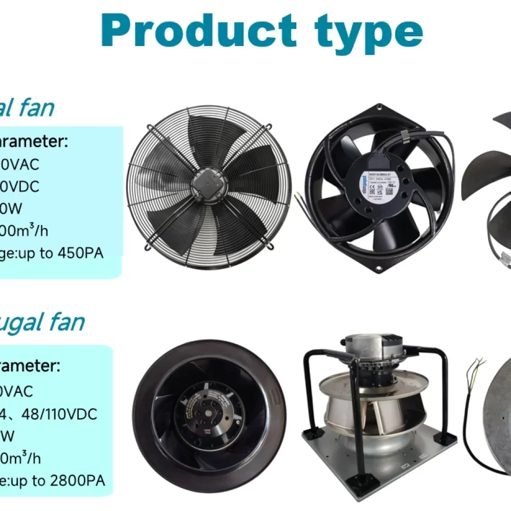 ebmpapst W6D800-GD01-01/F01 8317066241 AC Axial Fan 800MM 400V 1940W 880RPM Axial Fan IP54 ebmpapst W6D800-GD01-01/F01 8317066241 AC Axial Fan 800MM 400V 1940W 880RPM Axial Fan IP54