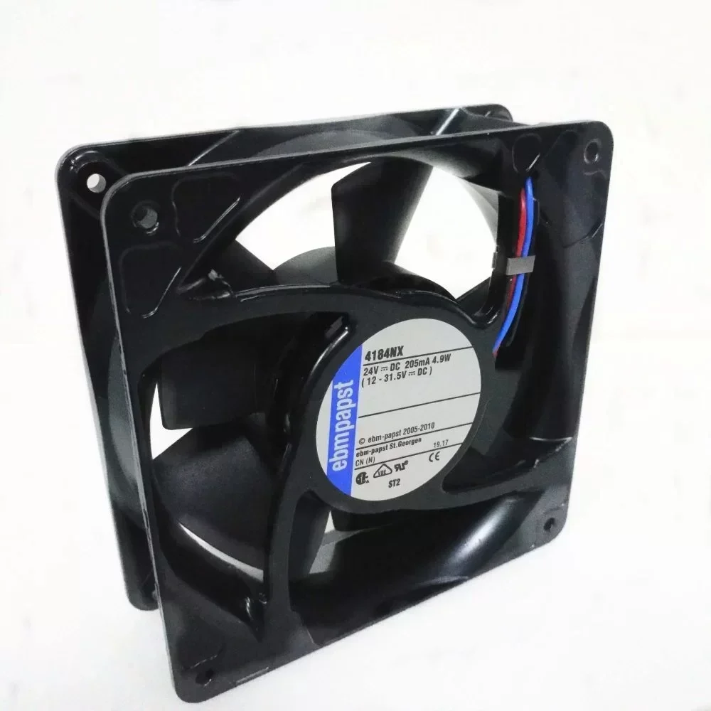 4184Nx ebmpapst Axial Compact Fan 24 V ebmpapst Type: 4184Nx 119 x 119 x 38 mm 4184Nx ebmpapst Axial Compact Fan 24 V ebmpapst Type: 4184Nx 119 x 119 x 38 mm