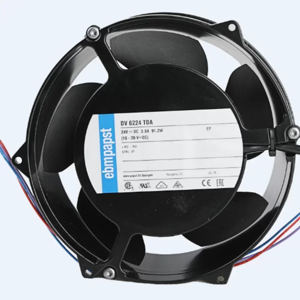 DV6224TDA ebmpapst Diagonal Compact Fan ebmpapst TYPE: DV6224TDA 24V DV6224TDA ebmpapst Diagonal Compact Fan ebmpapst TYPE: DV6224TDA 24V
