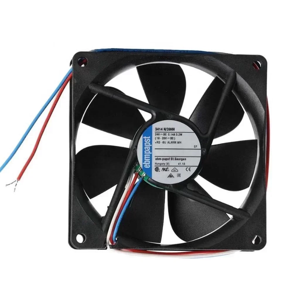 3414N/39HH ebmpapst Fan Axial Fan ebmpapst TYPE:3414N/39HH DC FAN 24V 3414N/39HH ebmpapst Fan Axial Fan ebmpapst TYPE:3414N/39HH DC FAN 24V