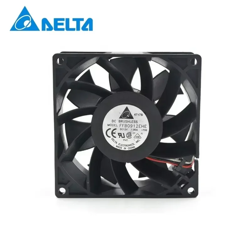 FFB0912EHE-F00 Delta 9cm 12V DC 1.50A 9238 Dell case CPU Power Axial Fan