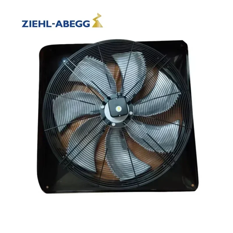 ZIEHL-ABEGG FN091-SDQ.6N.V7P2 156204 FN091-SDI.7Q.V5P1 400VAC 1850W 630RPM Outdoor Air Conditioner Condenser Axial Fan