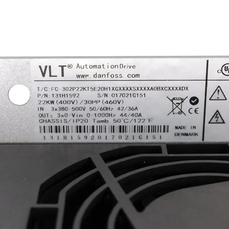 131H1592 Frequency Converter FC-302P22KT5E20H1XGXXXXSXXXXA0BXCXXXXDX for Danfoss 131H1592 Frequency Converter FC-302P22KT5E20H1XGXXXXSXXXXA0BXCXXXXDX for Danfoss