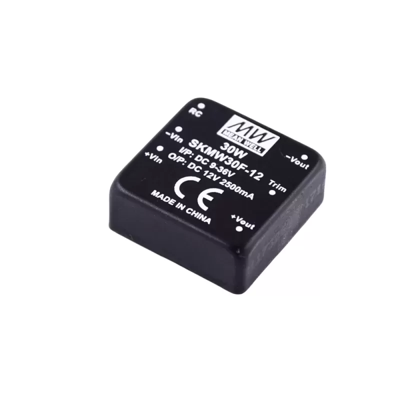 MeanWell SKMW30F-12 30W Packaged DC Regulated Converter MeanWell SKMW30F-12 30W Packaged DC Regulated Converter