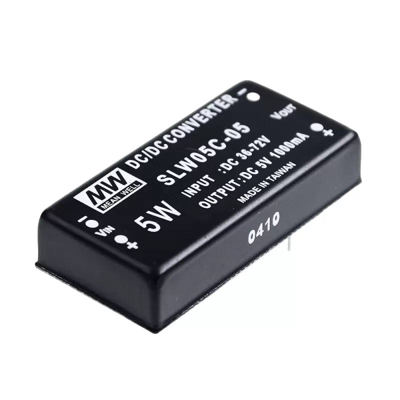 MeanWell SLW05C-05 5W DC Regulated Single-group Output Converter MeanWell SLW05C-05 5W DC Regulated Single-group Output Converter