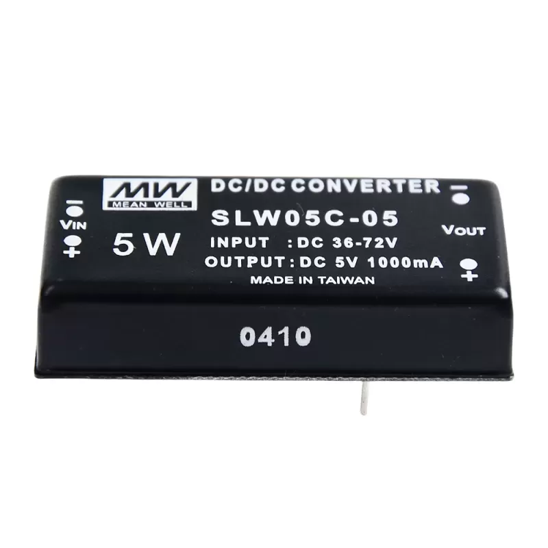 MeanWell SLW05C-05 5W DC Regulated Single-group Output Converter MeanWell SLW05C-05 5W DC Regulated Single-group Output Converter