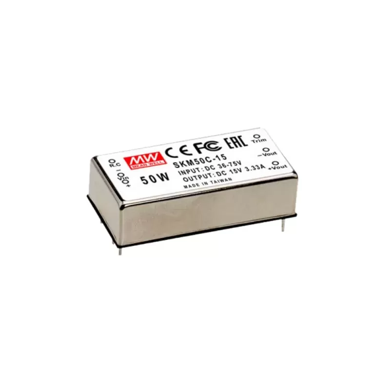 MeanWell SKM50C-15 50W DC Regulated Single-group Output Converter
