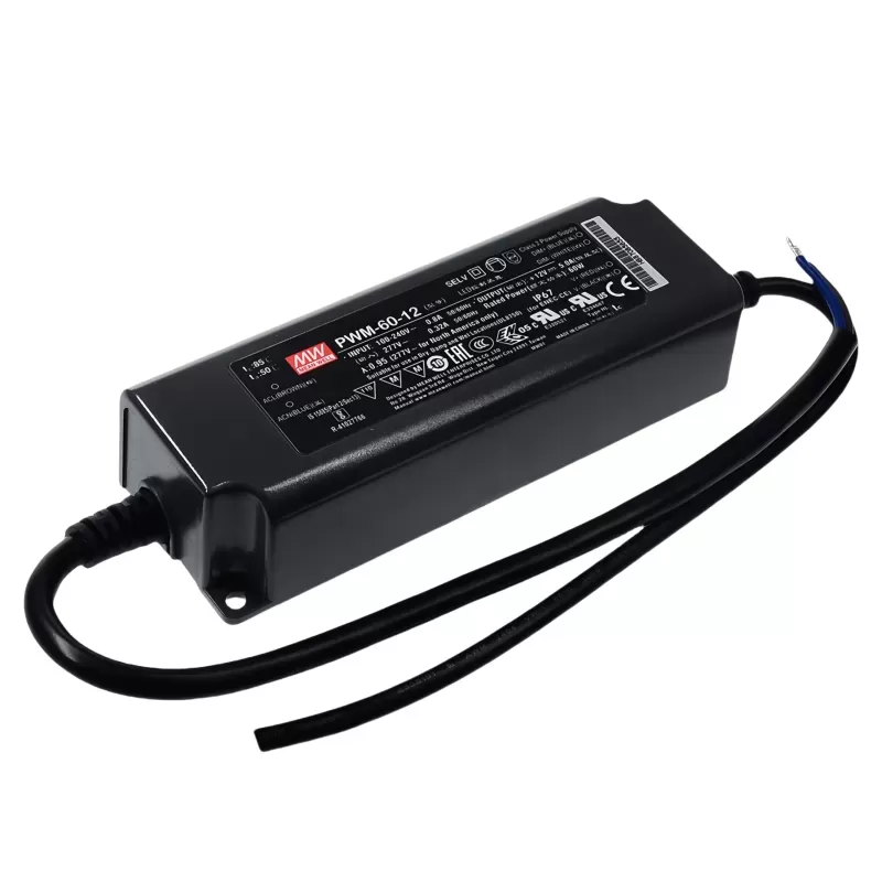 MeanWell PWM-60-12 60W PWM Output KNX LED Driver MeanWell PWM-60-12 60W PWM Output KNX LED Driver