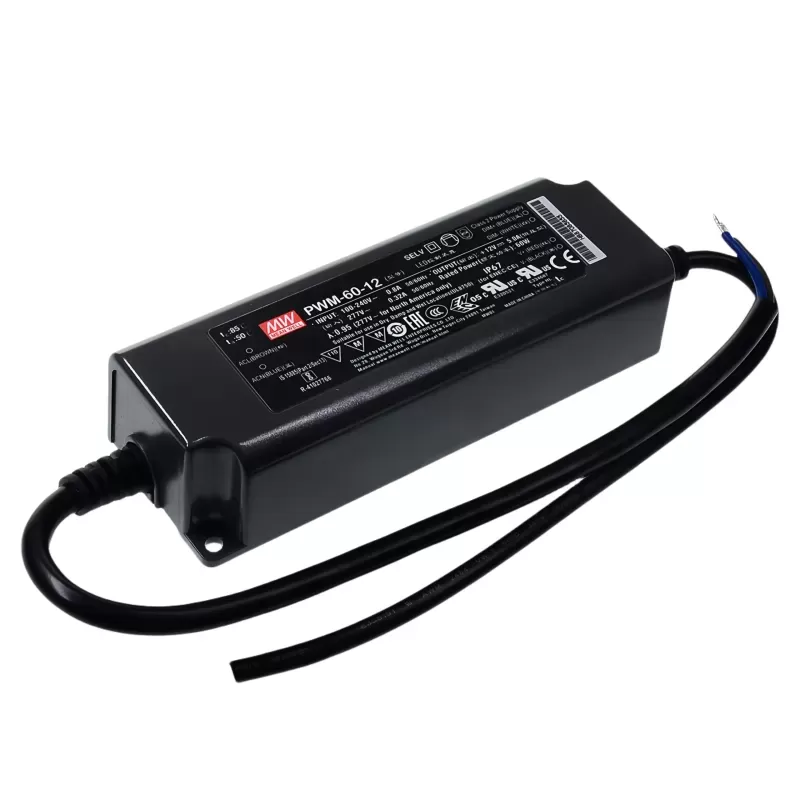 MeanWell PWM-60-12 60W PWM Output KNX LED Driver MeanWell PWM-60-12 60W PWM Output KNX LED Driver
