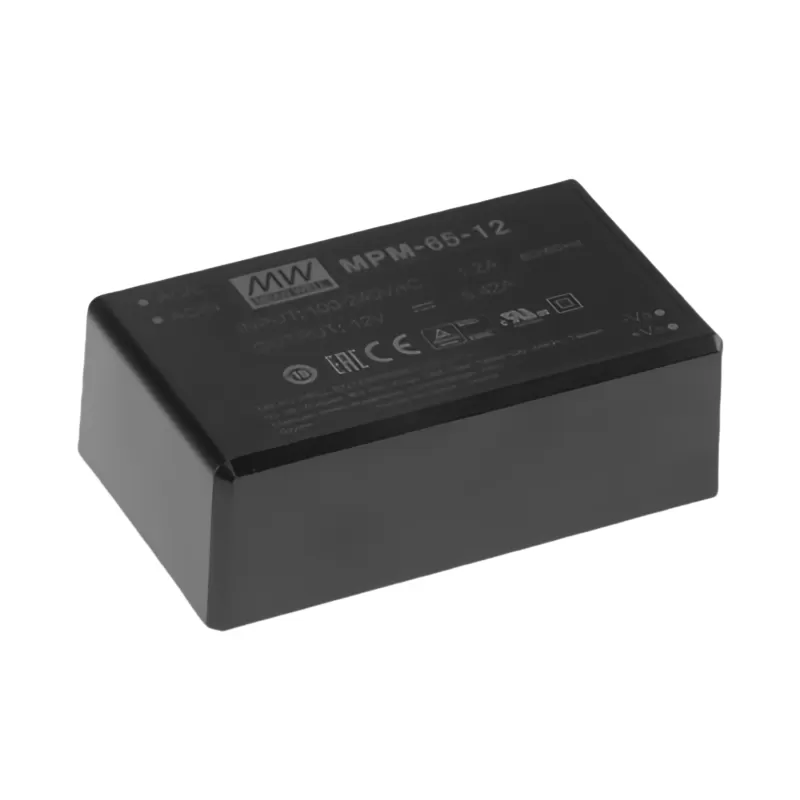 MeanWell MPM-65-12 65W Green Medical Substrate Type Power Supply