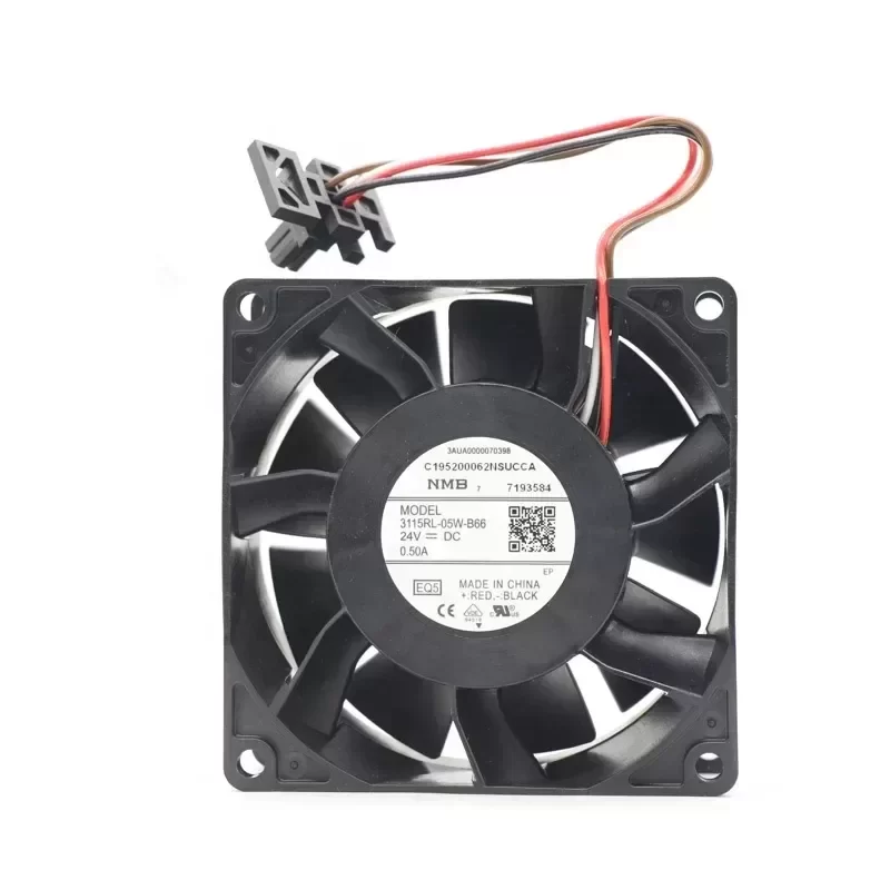 3AUA0000123669 3115RL-05W-B66-EQ5 NMB 24V 0.50A Axial Fan