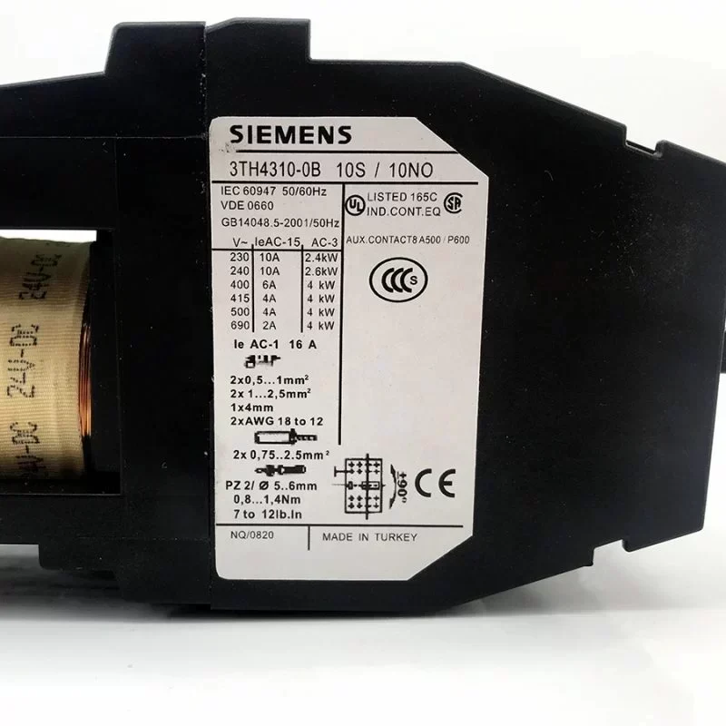 3TH4310-0B Siemens Control Relay Control Part Siemens Contactor 3TH4310-0B 3TH43100B 3TH4310-0B Siemens Control Relay Control Part Siemens Contactor 3TH4310-0B 3TH43100B