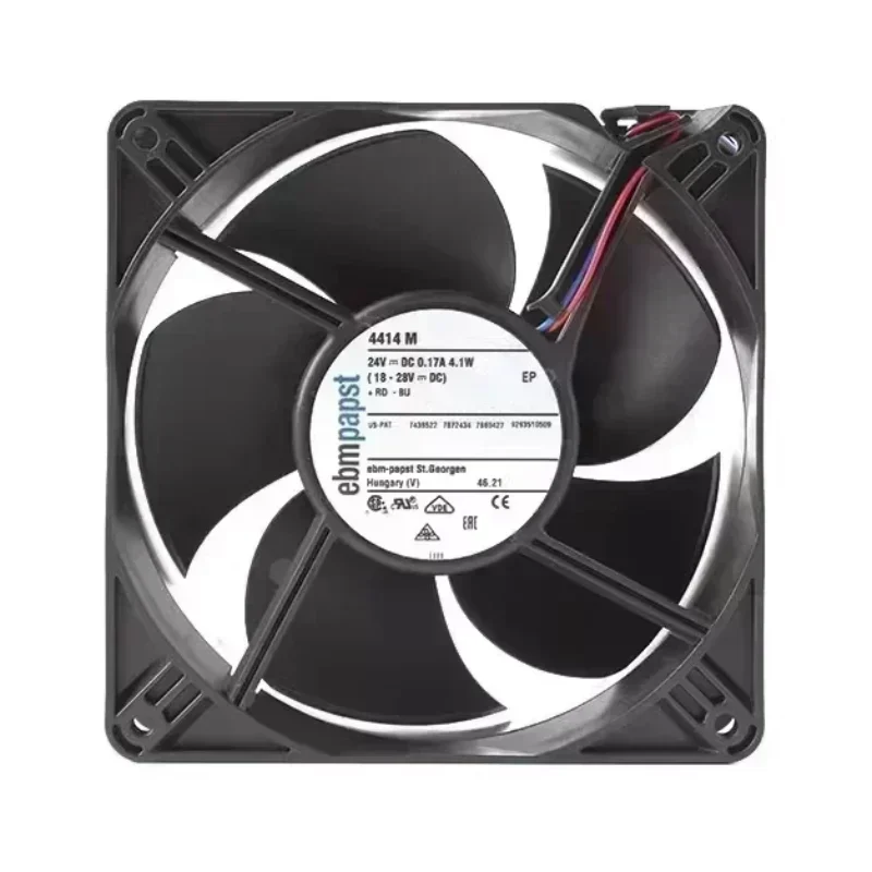 4414M Ebmpapst 12038 120x120x38mm 24V DC 4.1W 3300rpm Fan
