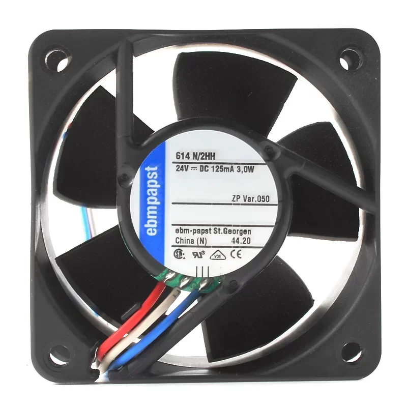 614N/2HH ebmpapst 6025 3.0W Axial Fans 60x60x25 24V