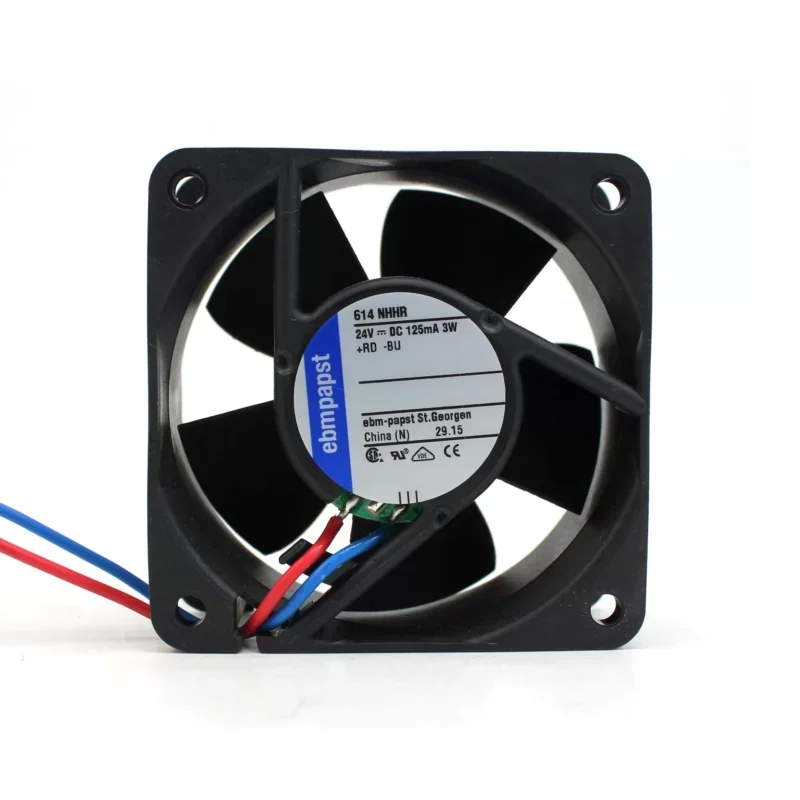 614NHHR ebmpapst 60X60X25mm 24VDC 6850rpm Fan