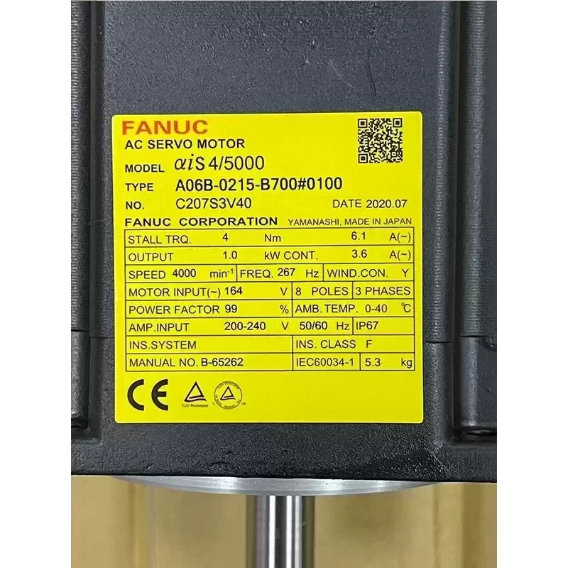 A06B-0215-B700#0100 Nice Quality A06B0215B7000100 FANUC Cnc Ac Servo Motor A06B-0215-B700#0100 Nice Quality A06B0215B7000100 FANUC Cnc Ac Servo Motor