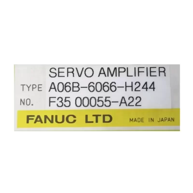 A06B-6066-H224 FANUC CNC Servo Drive A06B-6066-H224 FANUC CNC Servo Drive