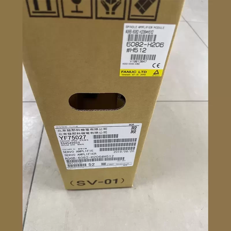 A06B-6082-H206#H512 FANUC A06B6082H206H512 Servo A06B-6082-H206#H512 FANUC A06B6082H206H512 Servo