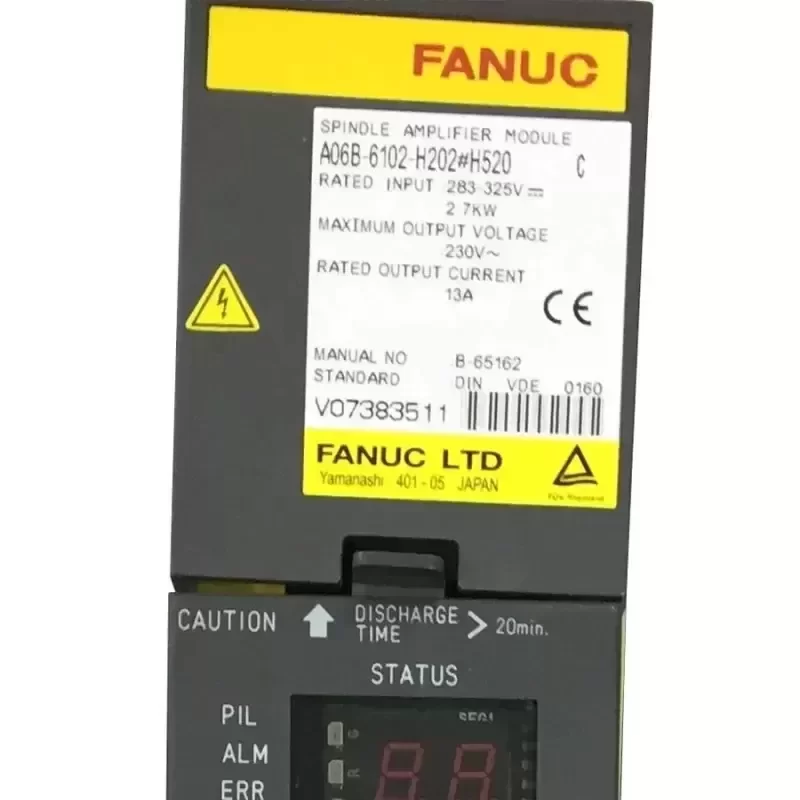 A06B-6102-H202#H520 FANUC CNC Servo Drive A06B-6102-H202#H520 FANUC CNC Servo Drive