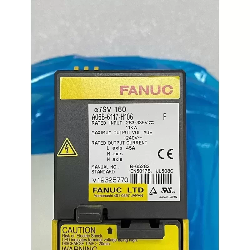 A06B-6117-H106 FANUC CNC Servo Drive A06B-6117-H106 FANUC CNC Servo Drive