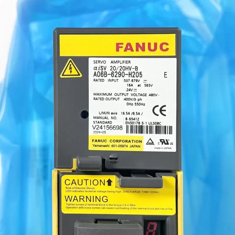 A06B-6290-H205 Fanuc's Driver Is in Good Condition A06B-6290-H205 Fanuc's Driver Is in Good Condition