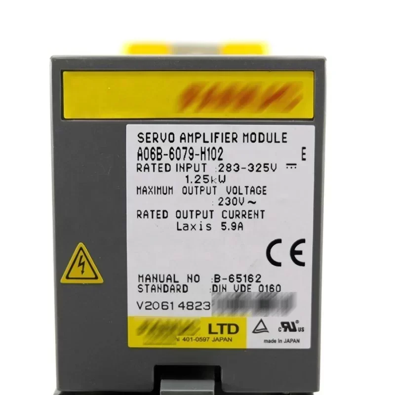 A06B Fanuc Servo Amplifier Drive Module A06B-6079-H102 A06B6079H102 A06B-6115-H001 A06B6115H001 Fanuc A06b-6140 A06B Fanuc Servo Amplifier Drive Module A06B-6079-H102 A06B6079H102 A06B-6115-H001 A06B6115H001 Fanuc A06b-6140