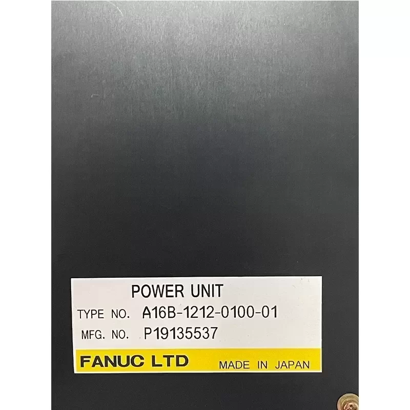 A16B-1212-0100-01 FANUC POWER SUPPLY UNIT A16B-1212-0100-01 FANUC POWER SUPPLY UNIT
