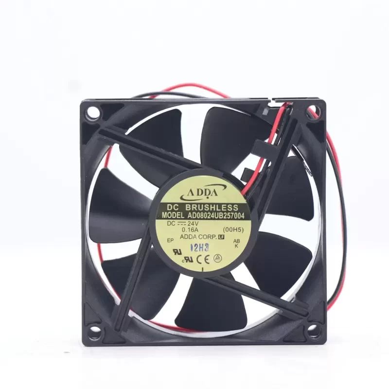 ADDA AD08024UB257004 24V 0.16A 8cm 6800RPM Inverter Axial Fan