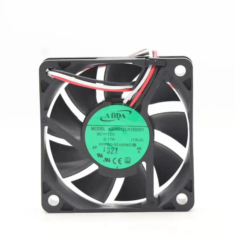 ADDA AG06012UX159301 12V 0.17A Mini Axial Fan