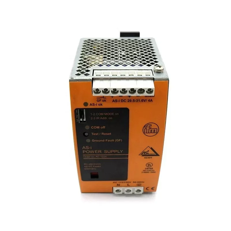 AS Interface Power Supply 85 to 264V AC Input 30.5V Output AC1224 IFM AS Interface Power Supply 85 to 264V AC Input 30.5V Output AC1224 IFM