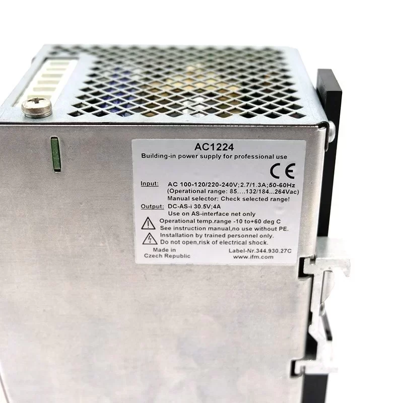 AS Interface Power Supply 85 to 264V AC Input 30.5V Output AC1224 IFM AS Interface Power Supply 85 to 264V AC Input 30.5V Output AC1224 IFM