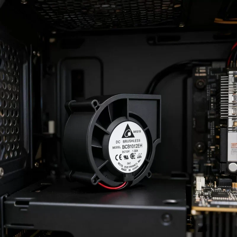 BCB1012EH Delta 12V DC Blower 97x97x25MM Radial Ball Bearing Fan