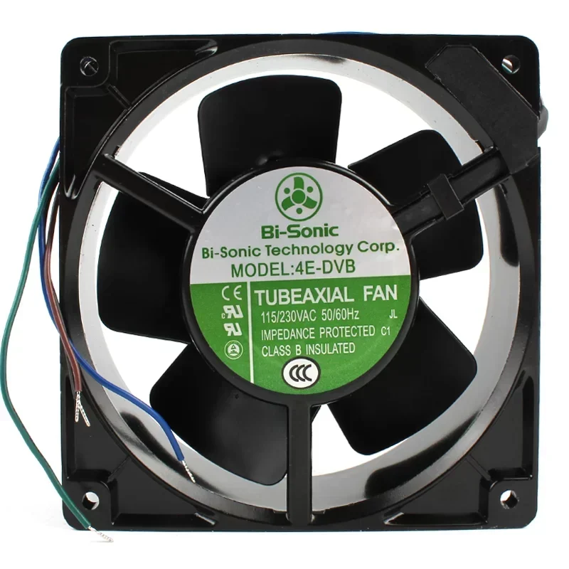 BI-SONIC 4E-DVB 120X120X38mm Ball Cabinet and Exhausting Axial Fan