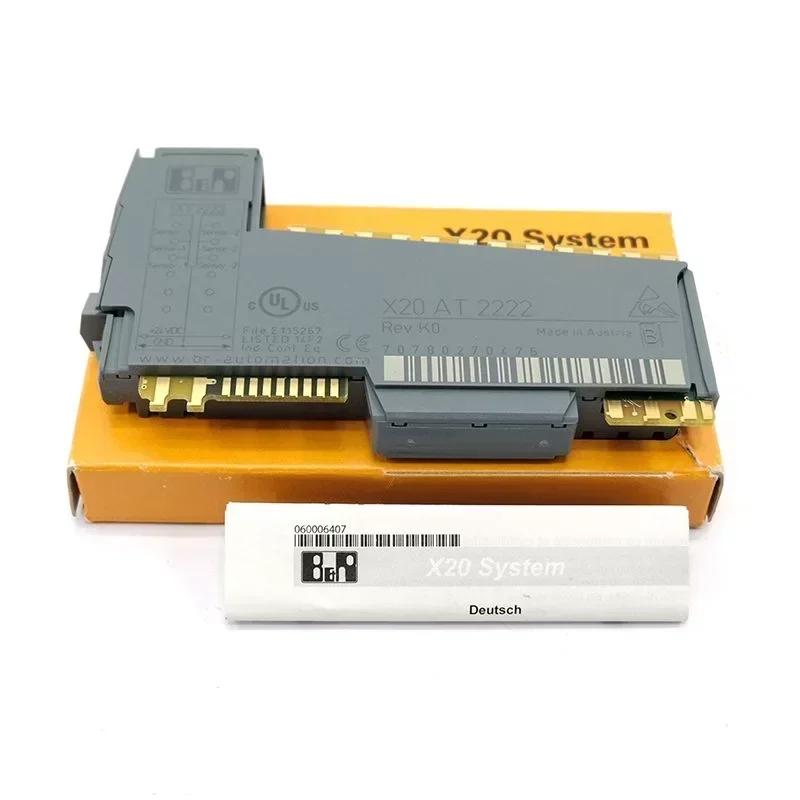B&R B R PLC Module X20 System Analog Output Module X20AT2222 B&R B R PLC Module X20 System Analog Output Module X20AT2222