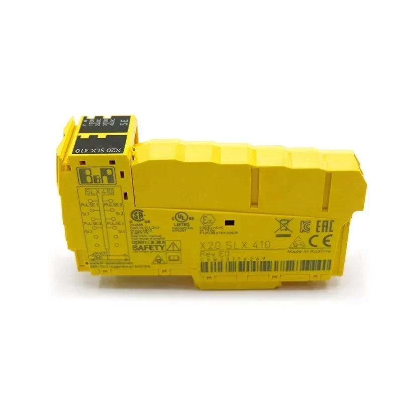 B&R Digital Input Safety Controller X20SLX410 Programmable Controller Module B&R Digital Input Safety Controller X20SLX410 Programmable Controller Module