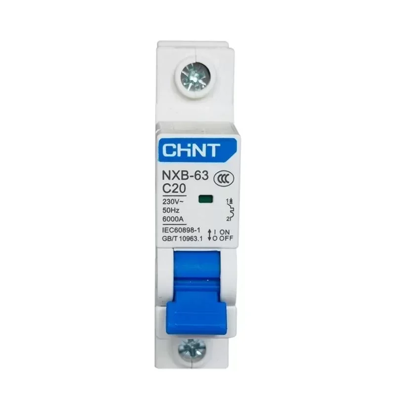Chint Mini Circuit Breaker NXB-63 1~125A 1P 2P 3P 4P 10ka Breaking Capacity Chint Mini Circuit Breaker NXB-63 1~125A 1P 2P 3P 4P 10ka Breaking Capacity