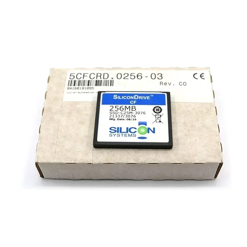 Compact Flash Card 5CFCRD025603 5CFCRD.0256-03 B&R Compact Flash Card 5CFCRD025603 5CFCRD.0256-03 B&R