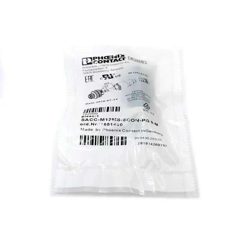 Connector SACC Series Circular Connector SACC-M12MS-5CON-PG 9-M 1681460 Connector SACC Series Circular Connector SACC-M12MS-5CON-PG 9-M 1681460